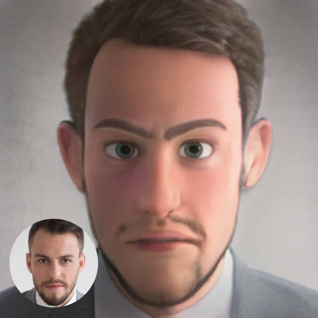 SlavikInfoSec's tweet photo. that pixar app is good https://t.co/h883alXDcy
