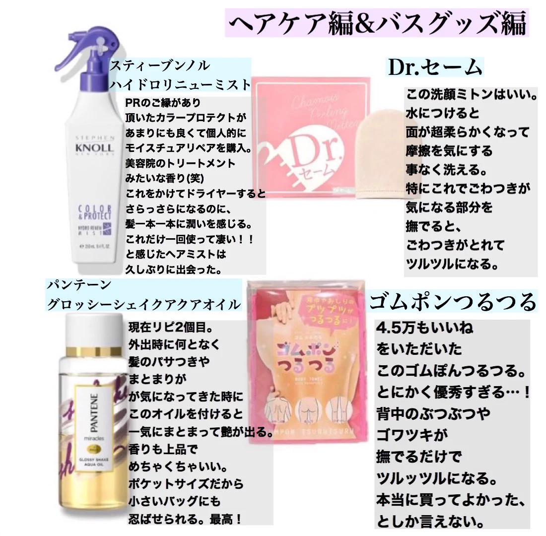 絶対にリピしたい！2020年ベストコスメ＆スキンケアまとめ！