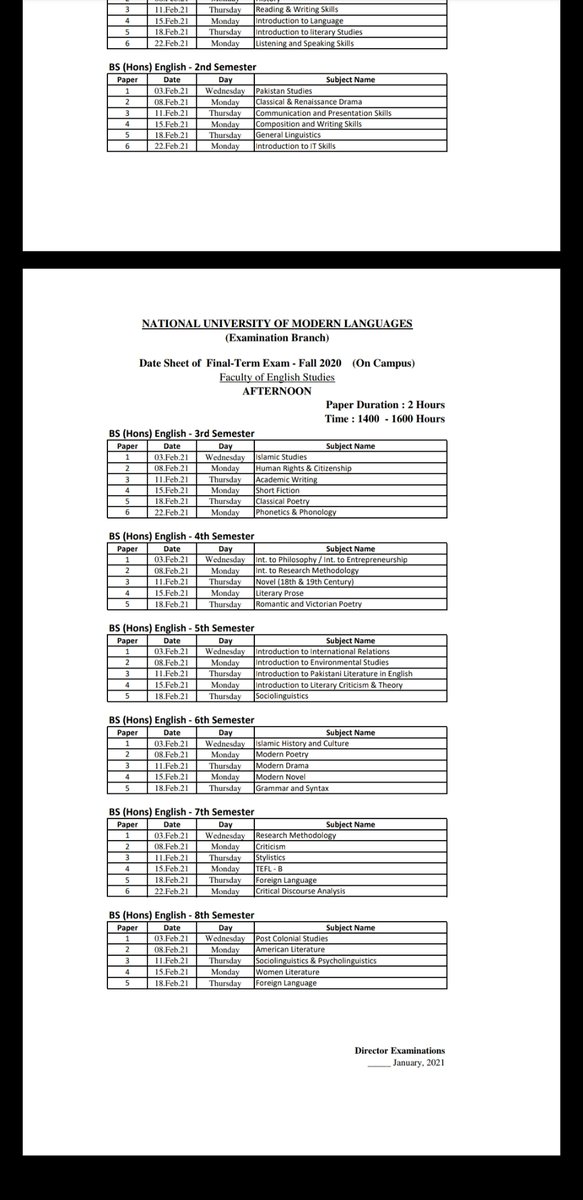 FaisalJunejo11's tweet photo. New schedule have been issued and they are wasting their own time. It is clearly shown; that on Feb 22 finals will be done, to agly sem k exams kiya ye humsy summer mn lengy? 
#StudentsDemandOnlineExams 
@hamzashafqaat 
@Shafqat_Mahmood 
@ZakaWaqar https://t.co/PrxlTuqvoc