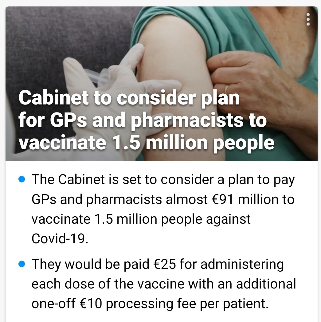 Darragh_OL's tweet photo. Great to see cabinet plan for GPs and pharmacists to vaccinate 1.5 million people. Now let's #GetPharmacistsVaccinated so we can roll out #COVID19Vaccine to everyone else #VaccinesWork #VaccinesSaveLives

https://t.co/kmhGNYf4hJ https://t.co/h01Qb2j1IT