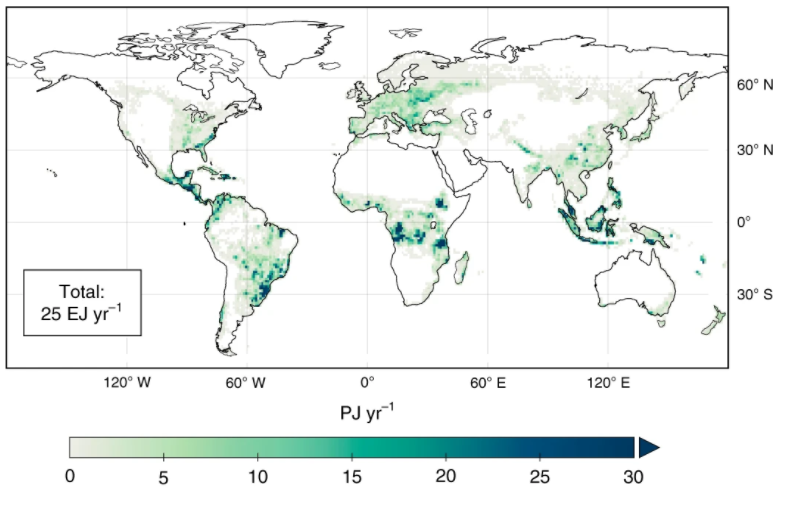 FrancescoCheru6's tweet photo. What is the global extension of abandoned cropland? And its #bioenergy potential? What are the effects on #waterresources &amp; #climatefeedbacks? You find the answers in our latest paper in @naturesustainab 👉 https://t.co/kr0APA5qmm With @SandstadNaess @OtavioCavalett https://t.co/A2lmUYqsPU