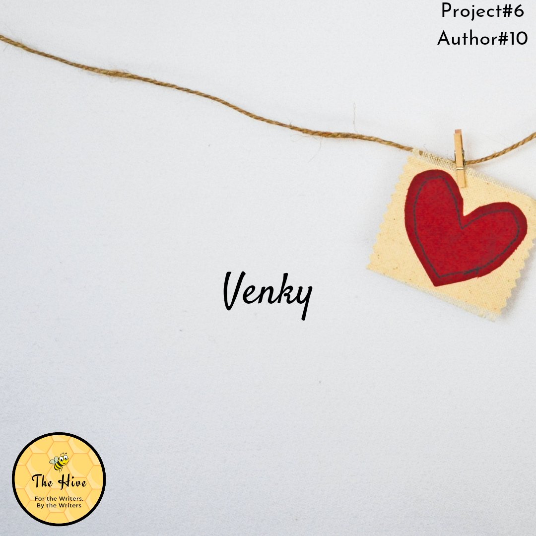 The_Hive13's tweet image. #Project6 #EternalLove #AuthorReveal
He's back. The man who gave us the unforgettable 'Killing Murakami' in  Route 13: Highway to Hell pens a delicate love story this time. Welcome Venkataraman Ganesan on board. 💛
#writerscommunity