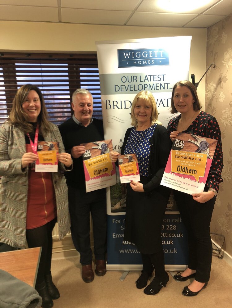 Real Change Oldham (@oldhamreal) on Twitter photo Thankyou <a href="/WiggettHomes/">Wiggett Homes</a> for your kind donation at Christmas of £500 to #RealChangeOldham #OldhamHour Thankyou <a href="/WiggettHomes/">Wiggett Homes</a> for your kind donation at Christmas of £500 to #RealChangeOldham #OldhamHour