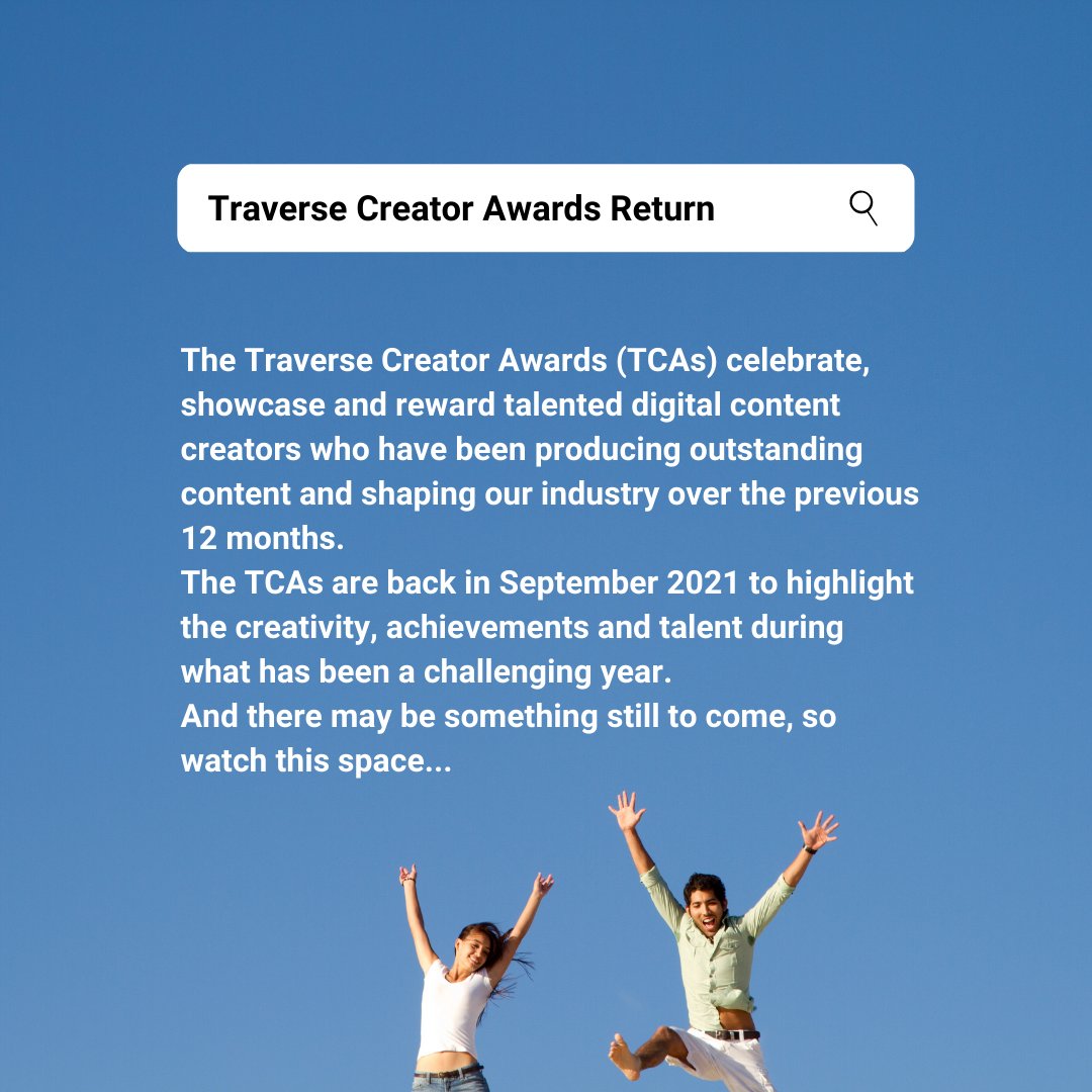 Just incase you've missed our Facebook Live announcement, here's the breakdown: 

• NEW #MoneyMiniCon in February!

• Next #Waypoint21 will be taking place in May!

• Traverse Creator Awards are back in 2021! #TCAs

traverse-events.com/events-for-202…