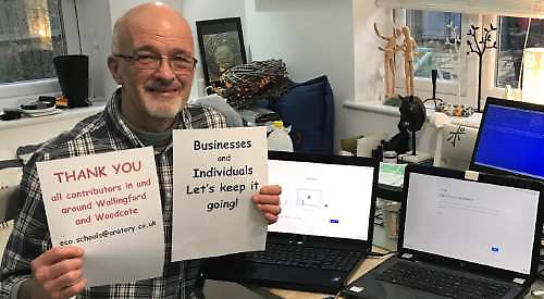 A TEACHER at the <a href="/OratorySchool/">The Oratory School</a> in #Woodcote is fixing broken laptops to give to children who are learning at home during the coronavirus pandemic. Read about Göran Lennartsson's project and how to donate any broken laptops to help local children > bit.ly/HSLaptopProject