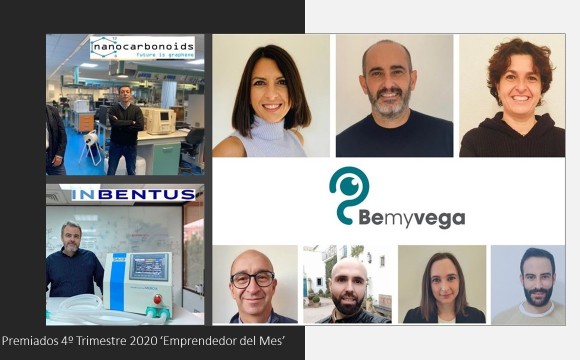 ▶️ Conoce a los ganadores del #PremioEmprendedor del mes correspondiente al último trimestre de 2020
🏆 <a href="/BemyVega/">Bemyvega</a>, <a href="/inbentus/">INBENTUS Medical Technology</a> y #Nanocarbonoids

institutofomentomurcia.es/web/portal/ini…