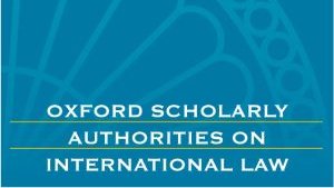 EUILib's tweet image. #DatabasesAZ #eResources

Oxford Scholarly Authorities on International Law (OSAIL) contains over 180 full-text online editions of market-leading reference works and treatises published by Oxford University Press. Browse @ tiny.cc/oSal.