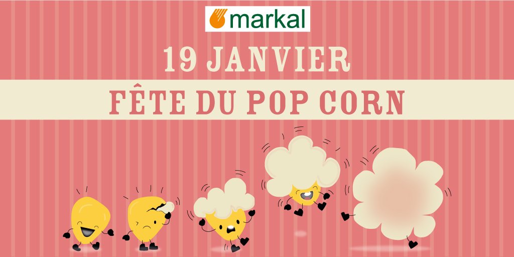 Nous célébrons la journée du pop corn avec un nouvel article sur cet ingrédient😃

Pour en savoir plus 👉bit.ly/2LDek3z

#popcorn #fête #produit #bio #markal