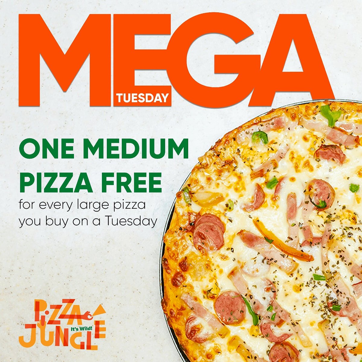 PizzaJungleNG's tweet photo. Who wants an extra free Pizza? Everyone! 😉😁

To order please call 08156870023 or download our app on Google and Apple Stores. https://t.co/qRoarn8L4h