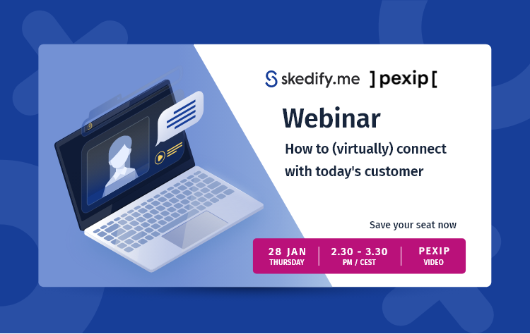 🔔 9 days to go - we've teamed up with @PexipInc to share some interesting stories on how to make your customer experience stand out and stay (virtually) connected with your clients. Reserve your seat here: 
ow.ly/XjZd50Db6JM