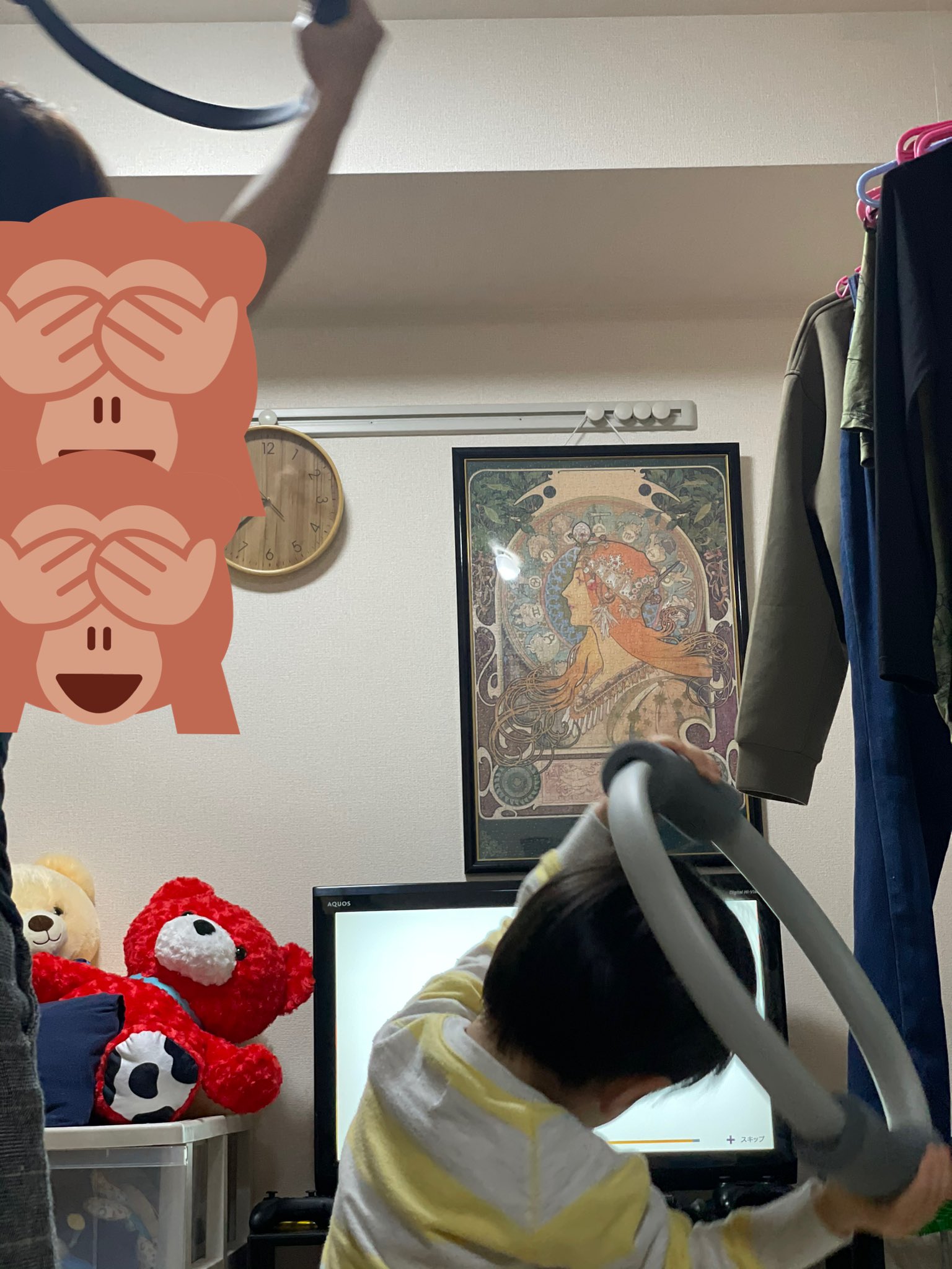 4th 子供とリングフィットアドベンチャー リングコンの代わりに3coinsで買ったストレッチリングを持たせてます リングフィットアドベンチャー 4th 子供とリングフィットアドベンチャー リングコンの代わりに3coinsで買ったストレッチリングを持たせてます リングフィットアドベンチャー
