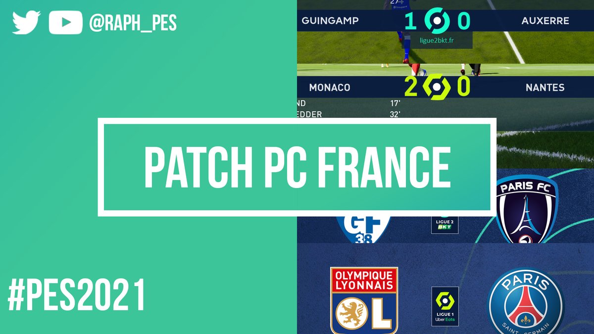 Raphpes's tweet photo. L'immersion à 100% pour la Ligue 1 et la Ligue 2, le tuto est maintenant disponible sur ma chaîne !
N'hésitez pas à RT pour montrer au plus de monde possible les possibilités de PES PC ! 💪⚽️
https://t.co/ZrJVOzkJ7k
#PES2021 #eFootballPES2021 #Ligue1 #Ligue2 #patchpes https://t.co/pd7mlqFHvJ