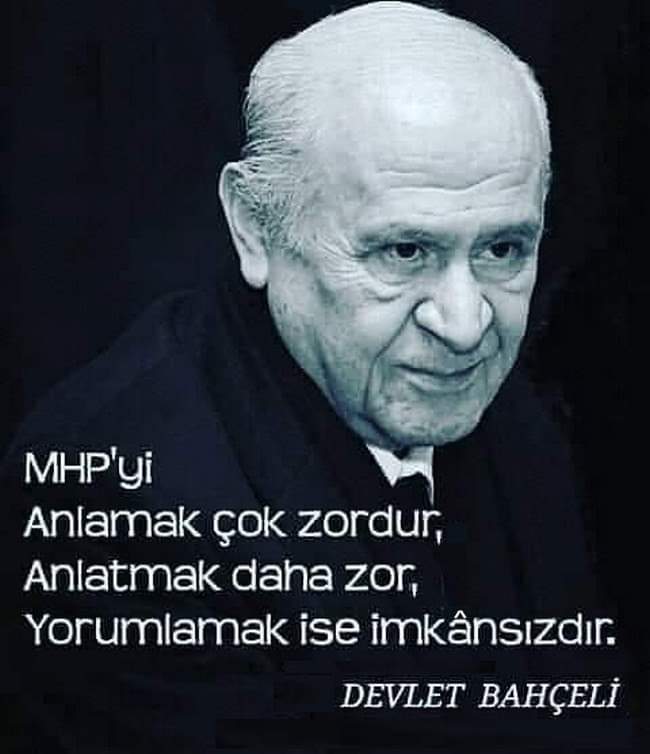 Lider Dr. Devlet Bahçeli