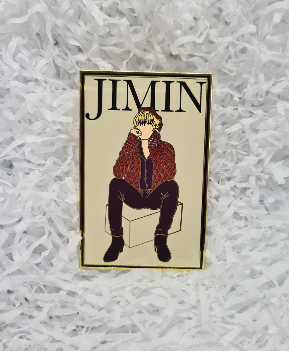 chimchimpins's tweet photo. The response for Magazine Jimin has been so amazing, so happy people are loving him! Limited stock left for A grades πβ€οΈ
#btspin #jiminpin https://t.co/G5mxIFMPTf