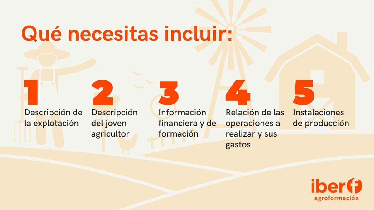 iberforma's tweet image. 𝐏𝐋𝐀𝐍 𝐃𝐄 𝐄𝐌𝐏𝐑𝐄𝐒𝐀 𝐏𝐀𝐑𝐀 𝐉𝐎́𝐕𝐄𝐍𝐄𝐒 𝐀𝐆𝐑𝐈𝐂𝐔𝐋𝐓𝐎𝐑𝐄𝐒 𝐃𝐄 #𝐂𝐀𝐒𝐓𝐈𝐋𝐋𝐀𝐘𝐋𝐄𝐎́𝐍 | 

Consulta nuestra Guía con toda la información que debes incluir en tu Plan de Empresa para recibir las ayudas para #jovenesagricultores

🔗agro.iberf.es/plan-empresa-j…