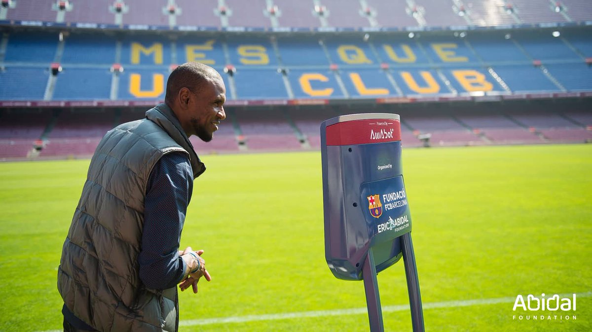 AbidalFound's tweet image. Do you know why our first robot is called Pol?
Pol was the first child who enjoy the experience. After his death and in tribute to him, we decided to call the robot by his name. So, in each connection we feel him present ❤️ 
#AbidalFoundation
#RobotPol
#FCBarcelona
@FundacioFCB