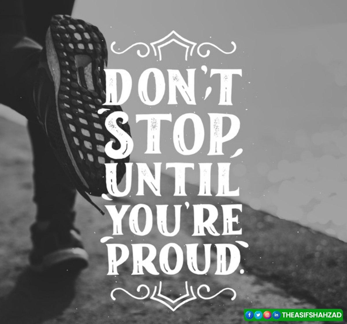 theasifshahzad's tweet photo. The secret to life captured by one powerful word.

Are you giving life your very best..?

If not, then let's start working together where we are PROUD of what we give to this world on a daily basis.

Let's make us proud what we are...!

#life #journey https://t.co/3LcZNxw7la