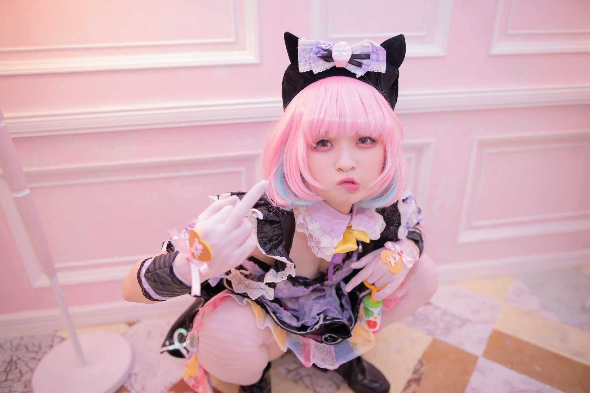 夢見りあむ コスプレ衣装 ウィッグ付き アイドルマスター夢見りあむ