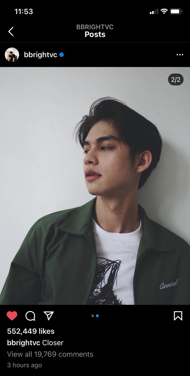 Chrissy17287298's tweet photo. Win’s IG post uploaded 3h ago @ abt 8.50pm
Cap: Violet
Boyd: Is there something you wanna tell? 🌚🌝
Bright uploaded his IG post also 3h ago
Cap: Closer
#ไบร์ทวิน #BrightWin #bbrightvc #winmetawin #BW202101
@bbrightvc @winmetawin #BrightWinIG #BWJealousy #SarawatTineTwit https://t.co/SqFmSisnKo