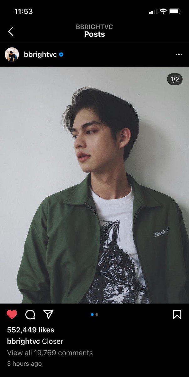 Chrissy17287298's tweet photo. Win’s IG post uploaded 3h ago @ abt 8.50pm
Cap: Violet
Boyd: Is there something you wanna tell? 🌚🌝
Bright uploaded his IG post also 3h ago
Cap: Closer
#ไบร์ทวิน #BrightWin #bbrightvc #winmetawin #BW202101
@bbrightvc @winmetawin #BrightWinIG #BWJealousy #SarawatTineTwit https://t.co/SqFmSisnKo