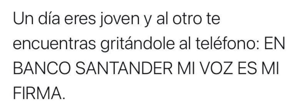 RodrigoFortuna's tweet photo. Me recuerda cuando hacia cosas por telefono en la facu y tenia que gritar porque pues mi cel no era tan bueno que digamos...

#Santader #Bancos #Bancaenlinea #Superlinea #BancoSantander https://t.co/bWgT4aiVTM