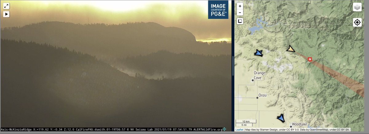 nvfirecams's tweet photo. #KingsFire is being monitored from #McKenzieRidge in the southern Sierra as seen from @AlertWildfire @nvfirecams. @AlertWildfire @nvfirecams. @unevadareno @UCSanDiego @uoregon https://t.co/8VJhhvRXfg