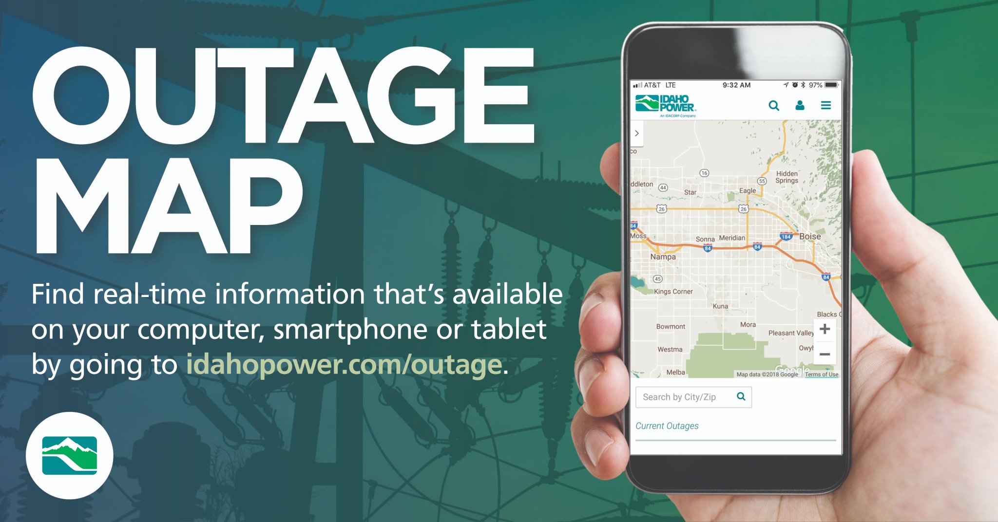 Idaho Power on Twitter "Looking for outage information? Visit our live