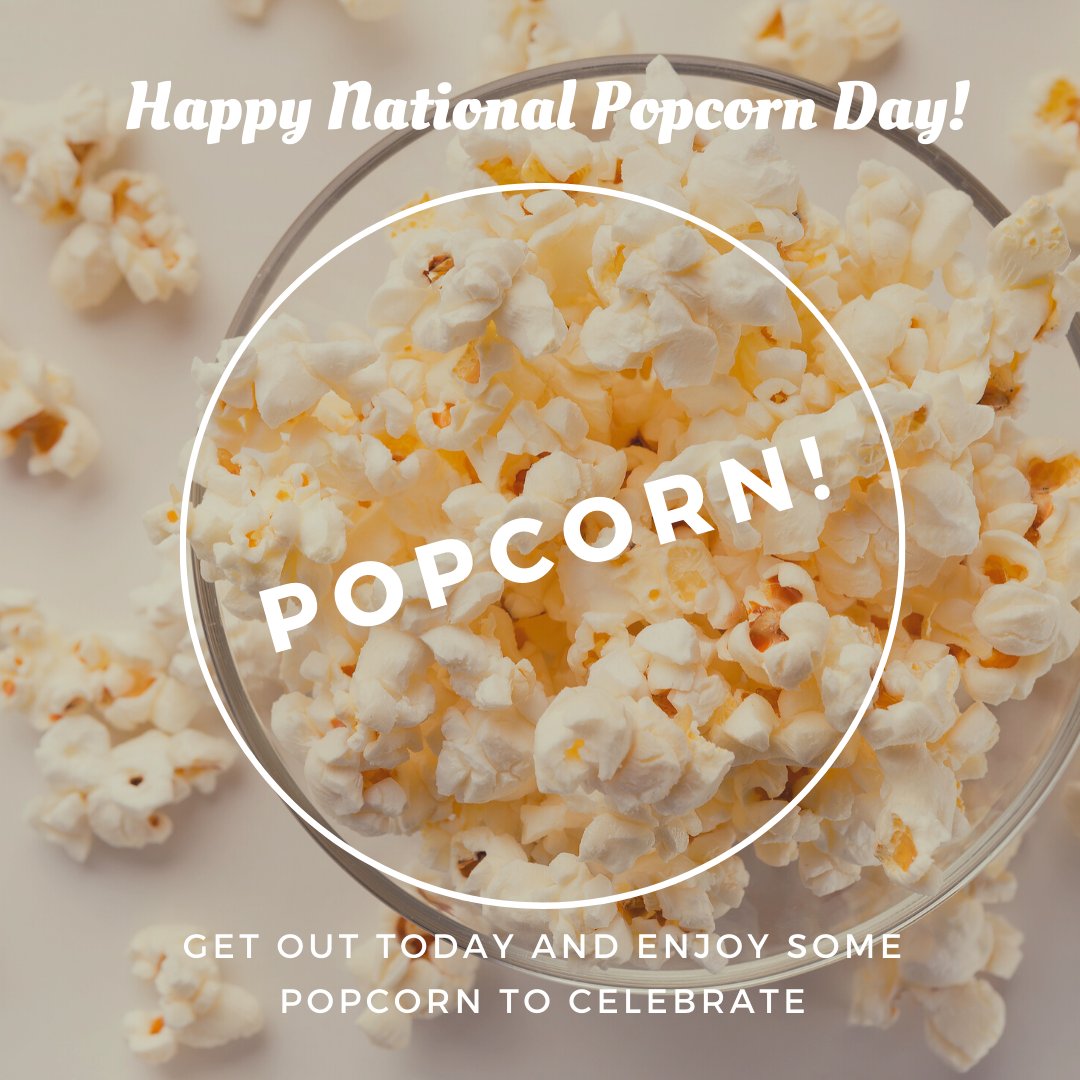 Two21Armstrong's tweet image. It's National Popcorn Day! Who's Celebrating?? 
#two21armstrong #rampartnersllc RAM Partners, LLC  #national #popcorn #day
