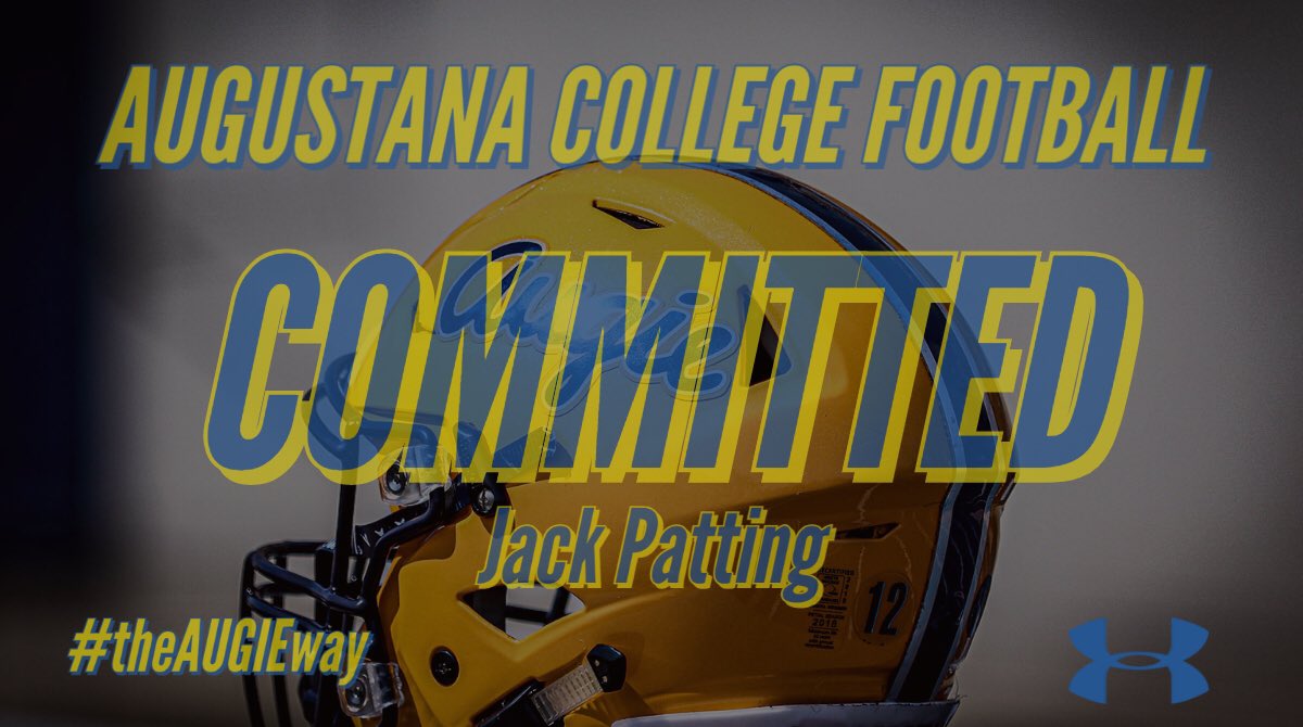 I am excited and blessed to announce my commitment to continue my Academic, Wrestling, and Football Careers at Augustana College! Thank you to my family, coaches, and teammates who have supported me along the way! #theAUGIEway <a href="/AugieILfootball/">Augustana Football</a> @AHSFootballWB6 @Allemanwrestli1