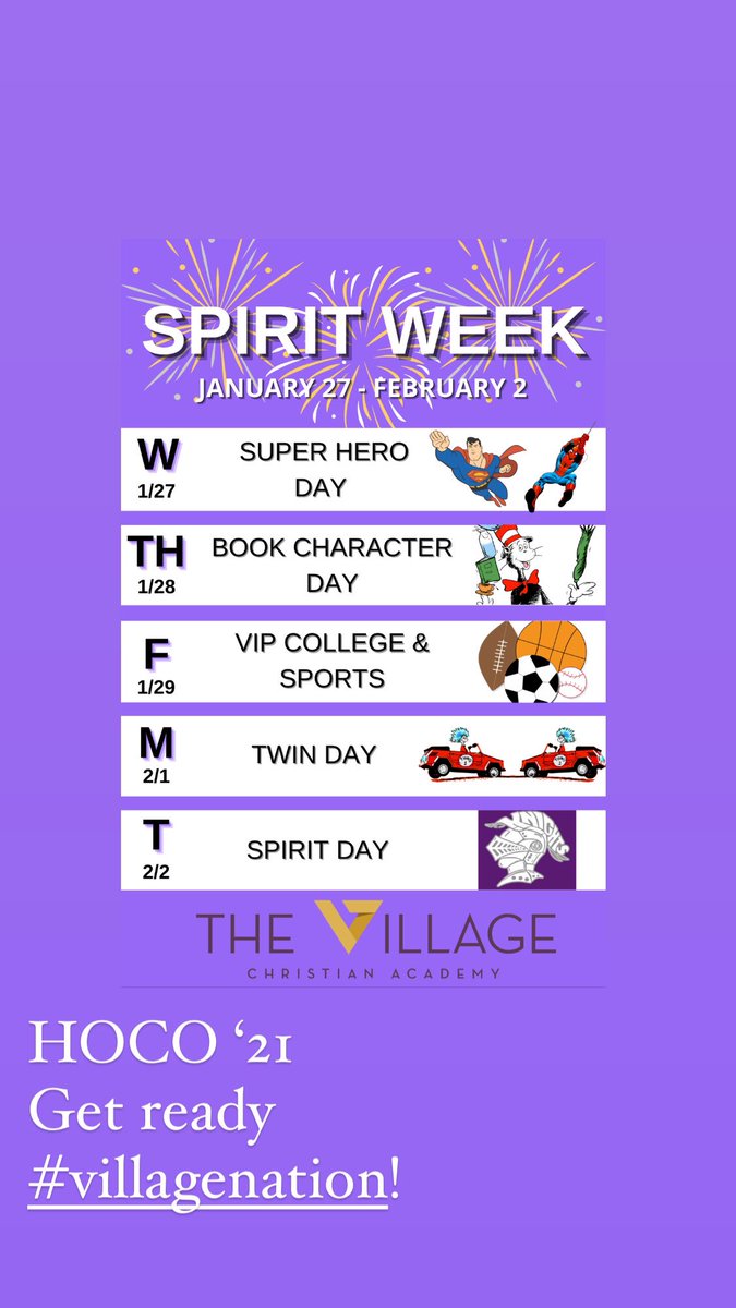 Let’s do this! #vcahoco2021 #villagenation