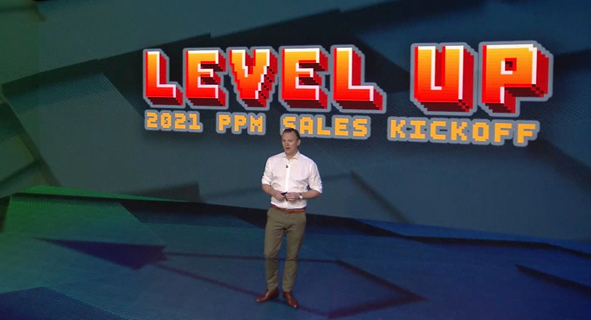 MattiasPlus's tweet photo. I climbed inside a video game today for #HexagonPPM virtual Sales Kickoff, originally scheduled in person, but a global pandemic disrupted our plans. Adapt or die, right? Our theme is Level Up, a gaming term that means to “exponentially increase performance &amp; results!” #PASglobal https://t.co/2QIKIfmxP1