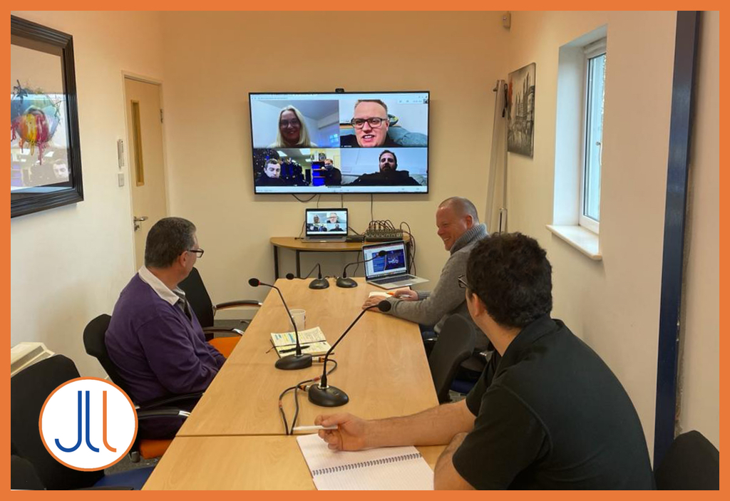 teamJLL's tweet photo. With weekly catch up Zoom calls becoming the new norm - we've kitted out our boardroom with new mics so we can zoom with less gloom!
Got a project you want to talk about us? Lets have a zoom!
#jllighting #jllive #team #zoom #youronmute https://t.co/HM5VT3UtaK