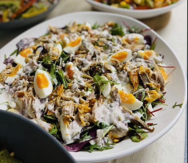 Smoked Mackerel &amp; Egg Salad with a Tartare Dressing 😋<a href="/OliCullers/">Oli Cullingworth</a> <a href="/kingsmac/">The King's School</a> <a href="/HolroydHoweJohn/">John Harpham</a> <a href="/HolroydHowe/">Holroyd Howe</a>