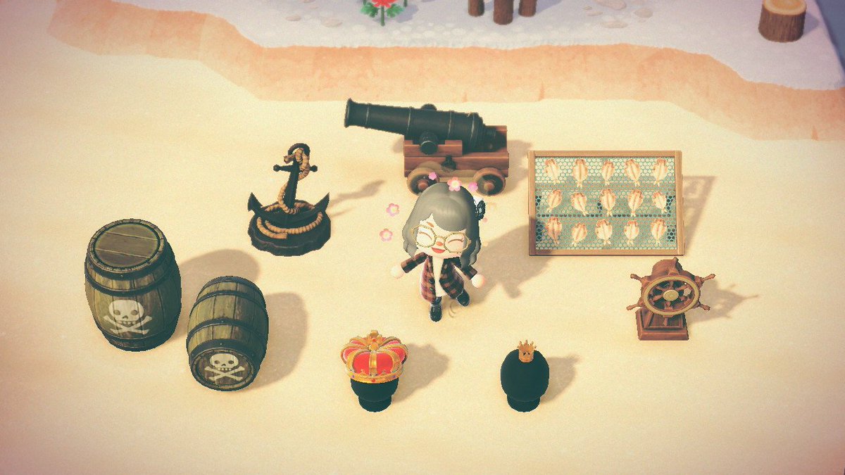 Kim_acnh's tweet photo. SORTEO ✨ GIVEAWAY 
Contiene: 
- Muebles colección pirata y ambas coronas
- 100 cebos
- 100 tickets de millas
- 150 pepitas de oro 
- 250 kits de personalización

REQUISITOS:
1. Seguirme 
2. RT y MG 
3. Menciona a un amigo 

Termina en 24 horas, suerte a todos! 
#ACNH #ACNHsorteo https://t.co/RuubYfiRas