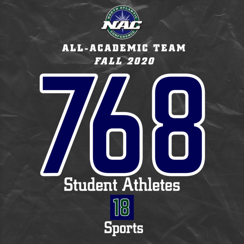 nacathletics's tweet photo. NAC announces the largest All-Academic Team in conference history. 
Read all 768 names here:
https://t.co/GbE7dGkBLv

#whyNAC #whyd3 https://t.co/afxaiuDW2t