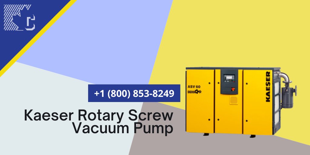 CommAirONT's tweet photo. Kaeser’s Rotary Screw #VacuumPump packages can achieve up to 99% vacuum. They feature a #SigmaProfile air end specifically designed for vacuum applications such as dust collection, packaging, bottle and tube filling, drying, degassing, and #filtration.

https://t.co/97ItmuGrHC https://t.co/o3JUK5Hink