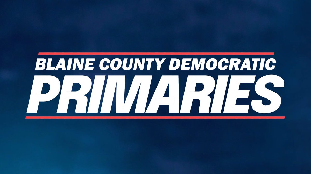 Democratsgta's tweet photo. Save the date! On Wednesday, February 3rd, @DNCPrimaries will be hosting the primary for the Blaine County Supervisor candidate. Be sure to register with the account before then so you can cast your vote! https://t.co/boXfOPZVjT