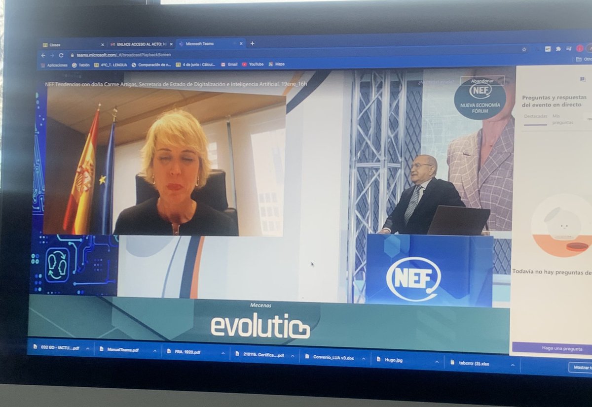 “Lo digital supone ya el 19% del PIB y nuestro objetivo es llegar al 40%” <a href="/carmeartigas/">Carme Artigas</a> <a href="/FundLua/">LUAFund</a>