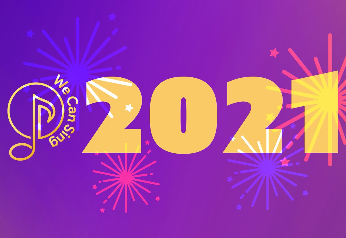 Hope you're all having a Happy New Year.

We are planning for #2021 to be bigger and better and a lot more fun than the last! 

Choir's will recommence in February 2021.  More exciting announcements coming soon!

#happynewyear #newyear #love  #like  #choir #singing #virtualchoir
