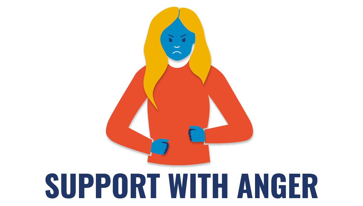 Military training means being alert to danger and harnessing anger/aggression quickly to survive. This is useful in the military but not so helpful in civilian life. If you feel anger is affecting you and you'd like support our Anger guide can help. Visit selfhelp.combatstress.org.uk