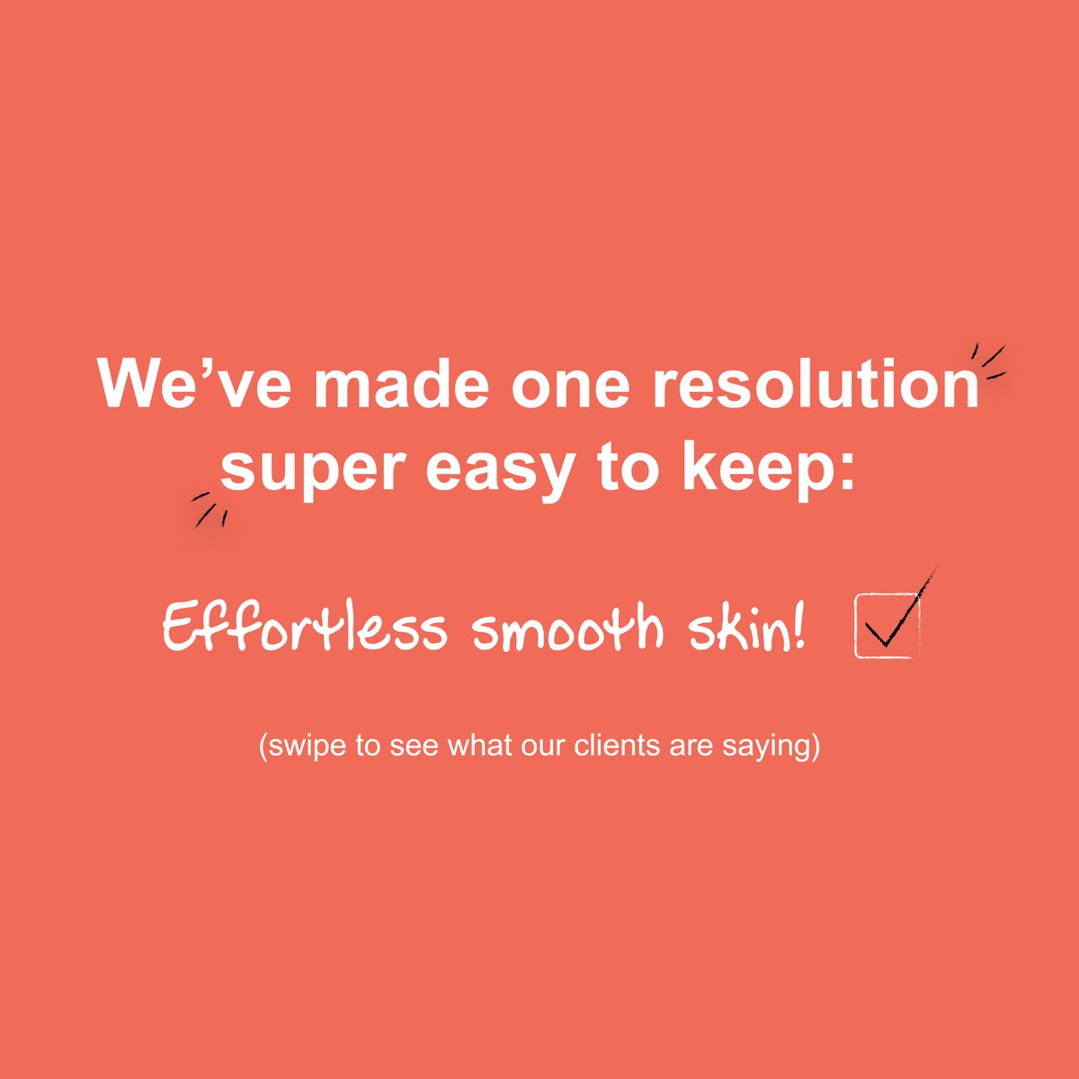 SimplicityLaser's tweet image. Four reasons why #laserhairremoval will make 2021 the best year and the best you! 👇
1. Enjoy smoother skin.
2. No more razor burn.
3. No more ingrown hairs.
4. Worry less about shaving &amp;amp; stubble.