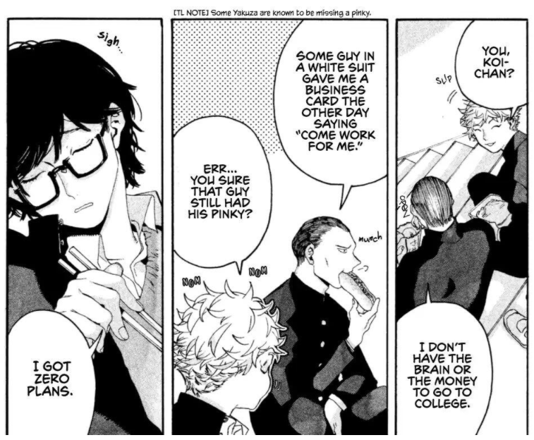 im on chapter 2 and they're already detailing my crisis about the future 