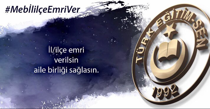 Bu dönemde MEB topu taca atmasın. Aileleri birleştirsin <a href="/tcmeb/">Millî Eğitim Bakanlığı</a> <a href="/ziyaselcuk/">Ziya Selçuk</a> <a href="/safran1958/">Mustafa SAFRAN</a> <a href="/omerinan06/">Ömer İNAN</a> #MebİlilçeEmriVer