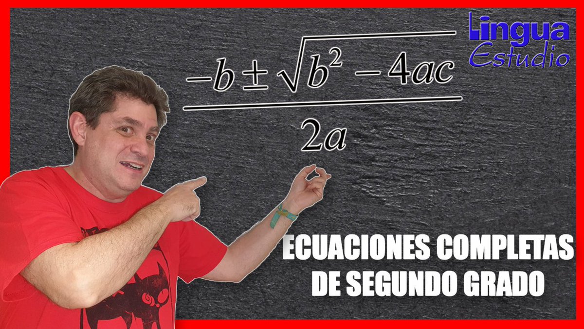 ¿Es posible resolver fácilmente ecuaciones completas de segundo grado (y a la primera)? Ecuaciones completas de segundo grado youtu.be/PYxBO5iKXro a través de <a href="/YouTube/">YouTube</a> 
#Mates #Matemáticas #Ecuacionesdesegundogrado #Ecuacionescompletasdesegundogrado