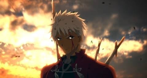 -that is before him, the road that he has to take due to his ideals, is of pain and suffering. He is reminded time and time again, about this by Archer.Archer, being his future self, has suffered through all of the agony that comes, due to the ideals that he held and the-