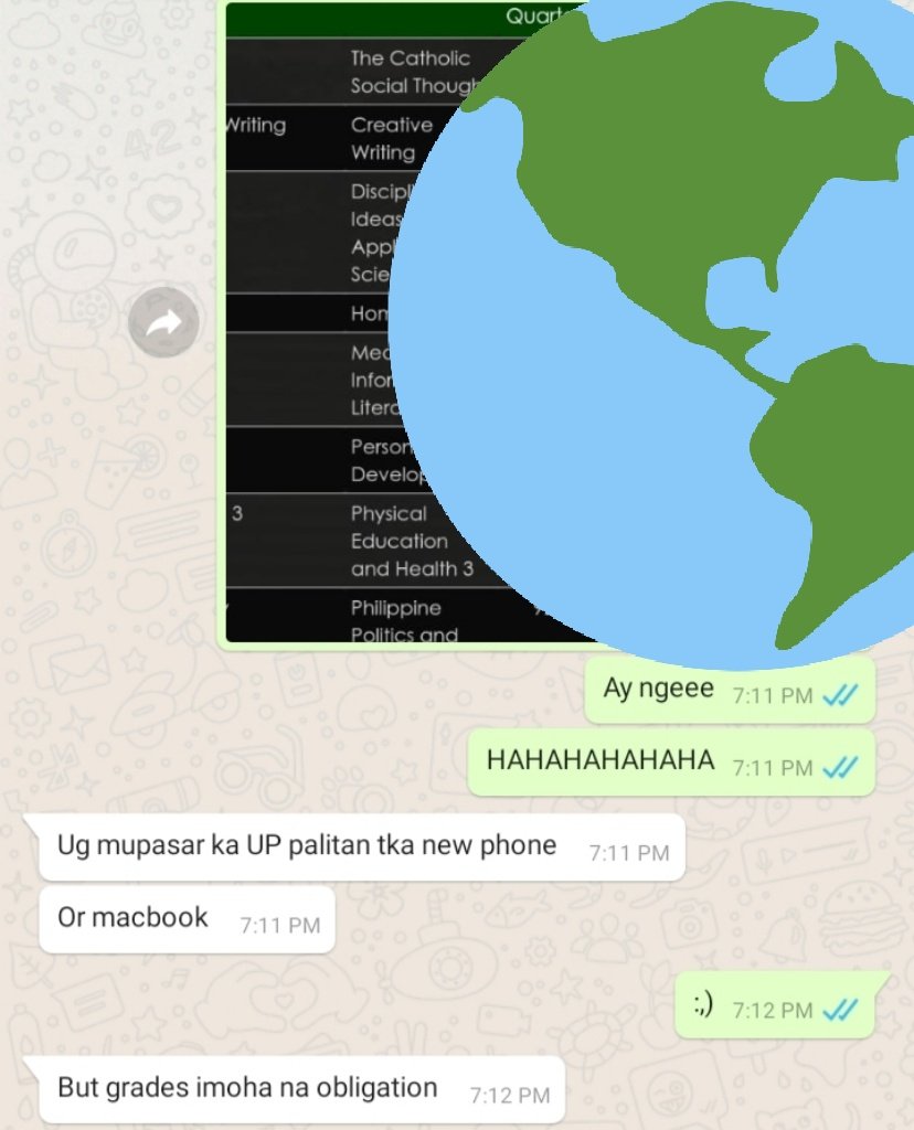 ImMintchoco_'s tweet photo. So me and my dad had a convo he really wants me to get into UP :,) https://t.co/GbZTYqsgth