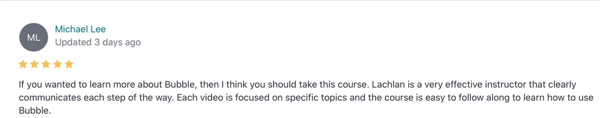 With reviews now published on my course, Udemy users started buying it organically through the platform.In total, 11 users paid a collective $143 for the course. My cut... just $48.