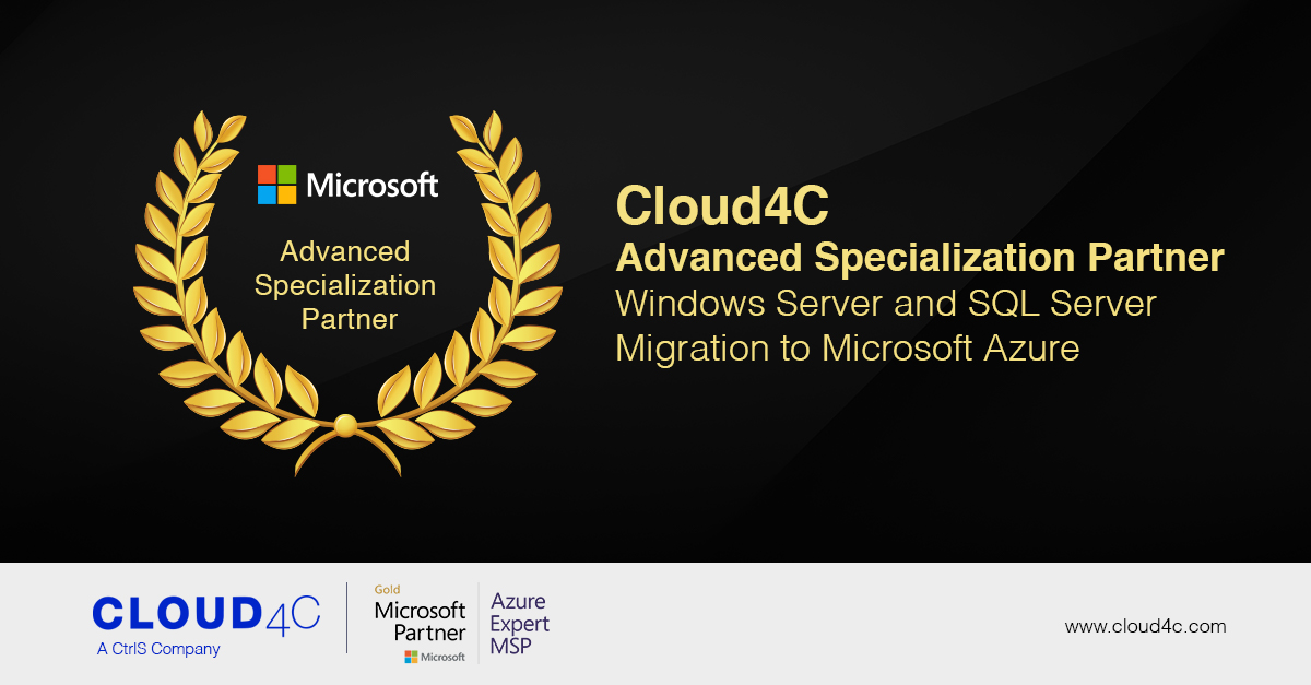 Cloud4Cservices's tweet image. We are thrilled to announce our win. @Cloud4Cservices is now a qualified partner for #WindowsServer and #SQLServerMigration to #Azure, an Advanced Specialization launched by Microsoft Azure. Learn more about our specialization here: lnkd.in/d2KRd2G
#AzureCloudServices