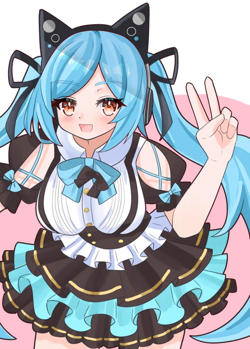 ネコミミヘッドホン可愛い?
 #イオリの森美術館 