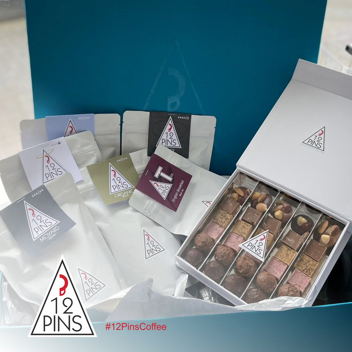 12_pins's tweet photo. A beautiful 12 Pins Gift Box being prepared for sending out today. Treat the coffee lover in your life. we have a range of gift ideas online and can make up packages to your request. Delivered nationwide!
#12pinscoffee #coffeelovers #clifden #connemara 
https://t.co/jT5fXWuMDR https://t.co/LAYpg7cXX1